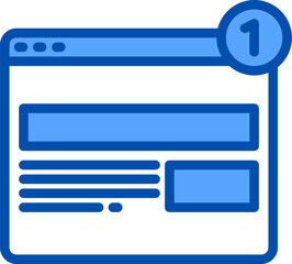 website illustration on a white backgro