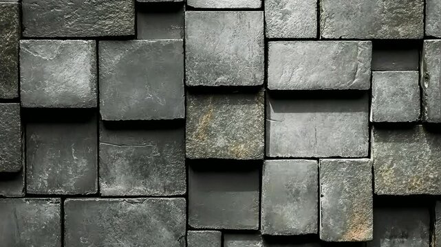 Gray stone wall pattern