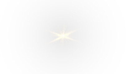 PNG Spotlight Light Effect with Transparent Background – Stadium Lighting Flare, Glowing Sparkle, Sunbeam Shine and Lens Glare for Stage, Event or Concert Illumination Design
