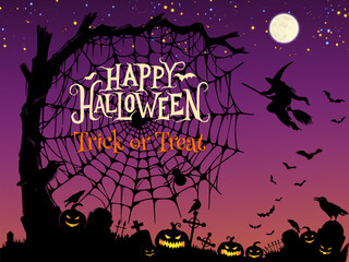 halloween party poster