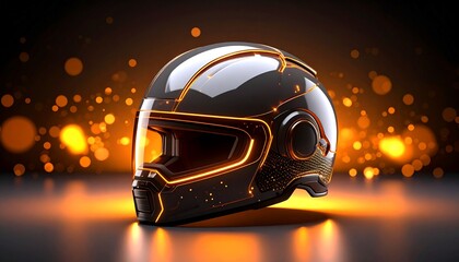 Fototapeta premium Futuristic Helmet concept design 