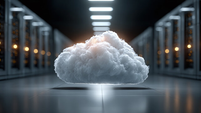 Detailed visual capturing dynamic cloud platform service frameworks integrating responsive IT service management and innovative digital platforms to optimize enterprise cloud environments