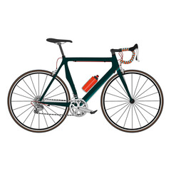 Fototapeta premium Road speed Bike