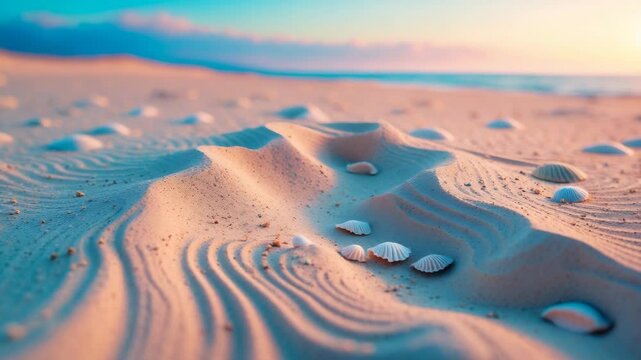 Seaside texture and background of beach. Sand theme