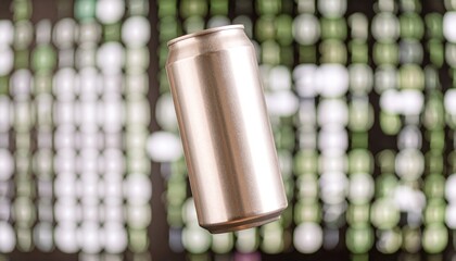 Sleek Aluminum Beverage Can Mockup Perfect for Branding and Design Projects