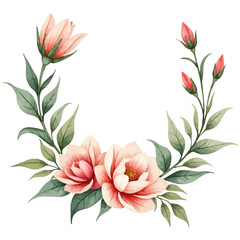 bouquet of flowers watercolor