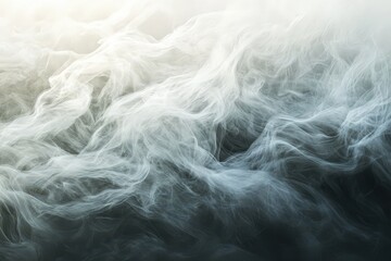 Abstract ethereal smoke plume formations.