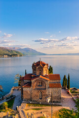 Lake Ohrid North Macedonia April