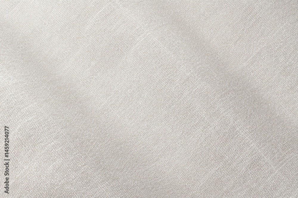 Poster light gray fabric texture with subtle, soft herringbone pattern visible across the surface.