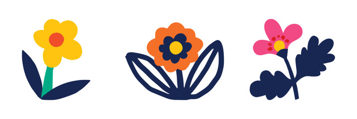 Set Flower Beauty