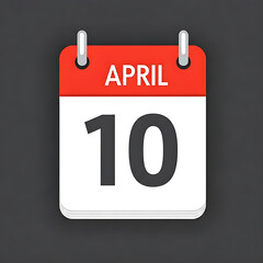 April_10_date_on_calendar