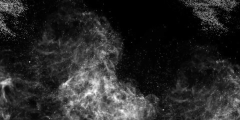  powder White dust exploding.Paint texture