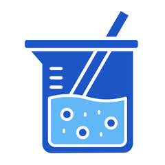Beaker  Icon Element For Design	