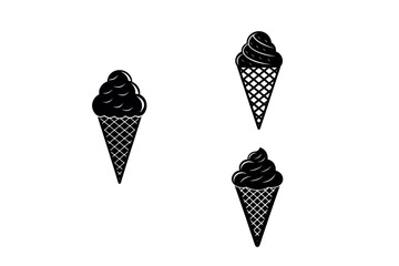 Ice Cream Vector Eps Bundle.