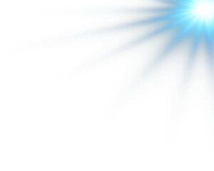 A Radiant Glowing Star with a Warm Blue Light Perfectly Designed for Various Digital Creations and Artworks