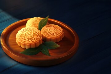 Mid-Autumn Festival moon cake moon viewing night