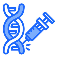 Genetic Modification  Icon Element For Design	