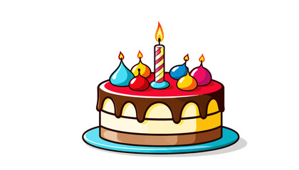 Colorful_Birthday_Cake_Illustration_with_Candles_Chocolate_Dripping_Icing_Perfect_for_Birthday_Celebrations_and_Greeting_Cards_Festive_and_Fun_Design