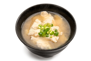 沖縄の郷土料理、ゆし豆腐の味噌汁