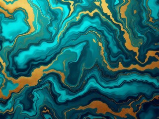 Obraz premium Abstract liquid marble background featuring smooth fluid swirls and gradient color transitions. Modern and elegant texture design perfect for digital art, branding, or graphic design projects