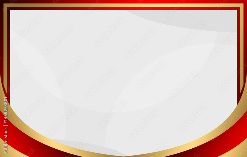 Poster vector design with blue and red wave lines forms an abstract backdrop illustration for business bann