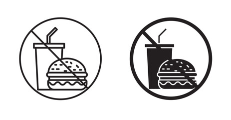 No food allowed sign