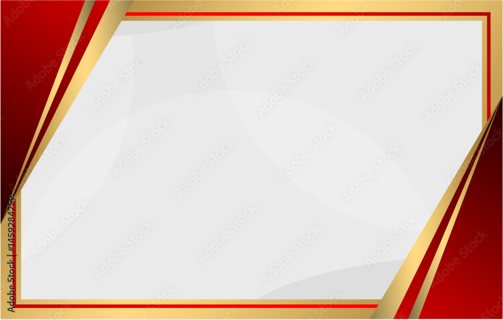 Poster abstract red backdrop design with a colorful wave and space for text