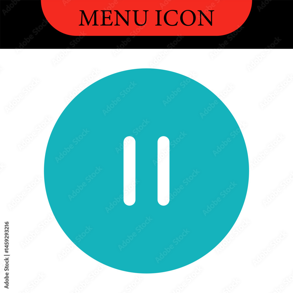 Aufkleber menu ui design elements icons. set of hamburger menu buttons. website navigation icons for mobile ap