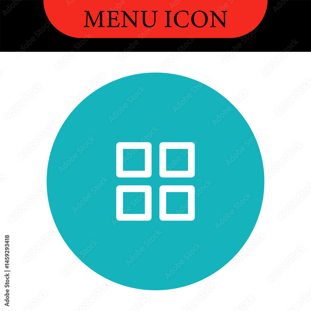 Aufkleber menu ui design elements icons. set of hamburger menu buttons. website navigation icons for mobile ap