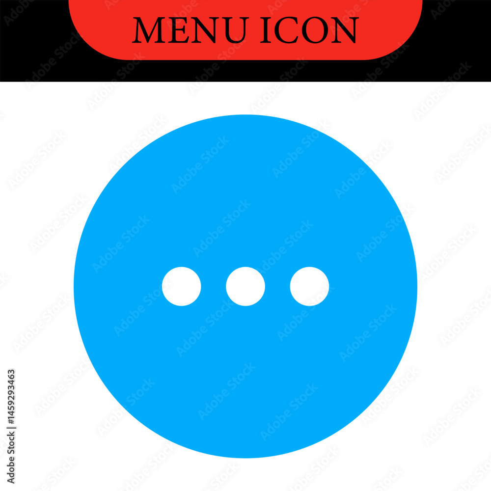 Aufkleber menu ui design elements icons. set of hamburger menu buttons. website navigation icons for mobile ap