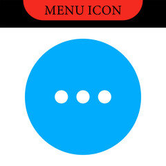 Fototapeta premium Menu UI Design Elements icons. Set of hamburger Menu buttons. Website Navigation Icons for Mobile App and User Interface. Modern colored Navigation buttons or Web menu and ui icons set