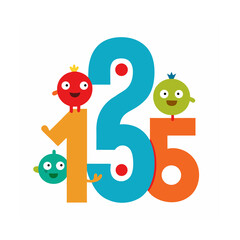 Obraz premium Classroom Admission Queue with Parents School Vector Illustration on White Background