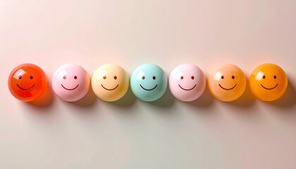 ニコニコ笑顔のキャンディー
