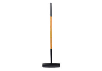 Polo mallet stands tall the equestrian sport tool contrasts against the black