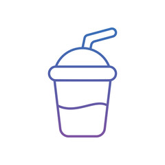 Frozen Frappe Vector icon