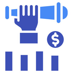 Obraz premium Financial Forecast Icon