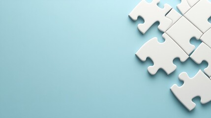 Obraz premium jigsaw puzzle piece