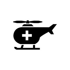 Air ambulance icon