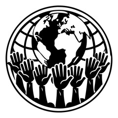 Download Vector Hand Drawn International Human Rights Day Eps File For Design.