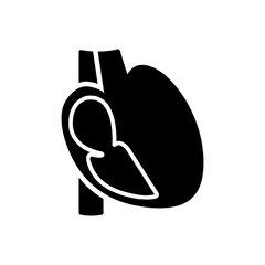 Human heart icon
