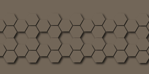 Gray hexagonal metal grid texture with a seamless honeycomb pattern forms an abstract industrial backdrop
