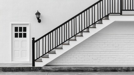 staircase in a building