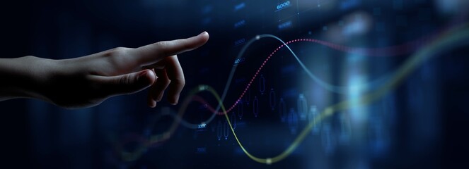Touch Interaction with Predictive Analytics and Market Trends.