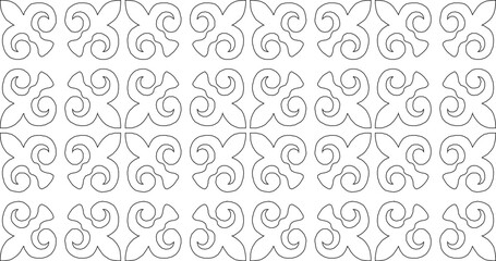 sketch vector illustration silhouette design pattern background classic vintage ethnic traditional