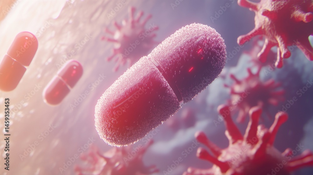 Poster nanotechnology capsules with built-in diagnostics, rotating inside an ai-powered medical network