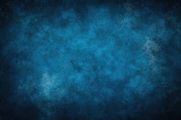 Deep, textured, and moody cobalt blue background.  Various shades of blue create an abstract, distressed effect