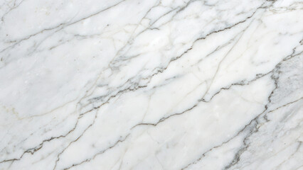 Fototapeta premium Pristine white marble surface with smooth texture and elegant veining, perfect for design