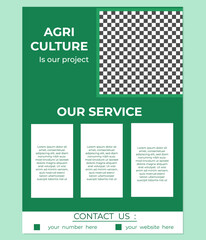 Professional Agriculture Flyer Design Template, Creative Agriculture Flyer Design Template, Modern Agriculture Flyer Design Template