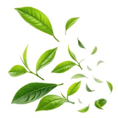 green leaves background