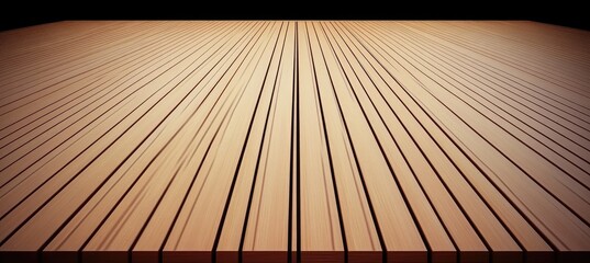Light beige wooden planks arranged in parallel lines, creating a perspective effect